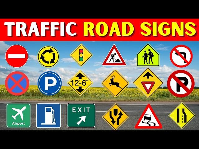  Test Your Knowledge: Guess the Traffic Road Sign! 