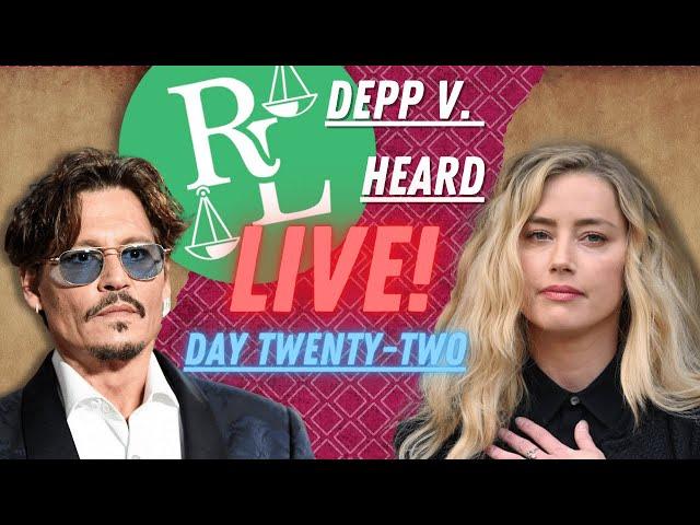 Johnny Depp vs. Amber Heard Trial LIVE! - Day 22 - JOHNNY DEPP Takes the Stand