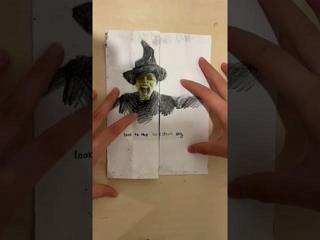 That one song on my fyp rn..... #wicked #defyinggravity #art #shorts