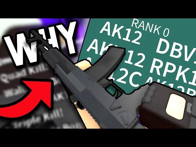 No but Why Are There So Many AK12s in Phantom Forces?