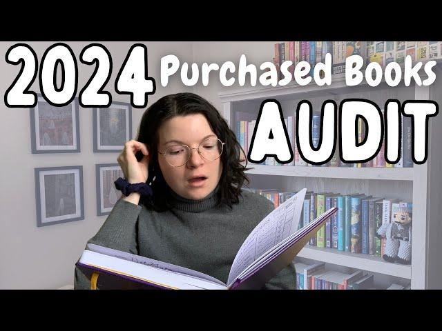 Did I Read EVERY BOOK I Bought in 2024?  | Book Buying Statistics