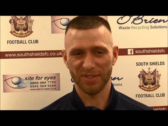 Barrie Smith on why he's loving life at South Shields
