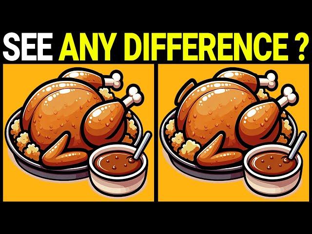  Spot the Difference Game | See Any Difference Between These Two Fat Turkeys?《Normal》