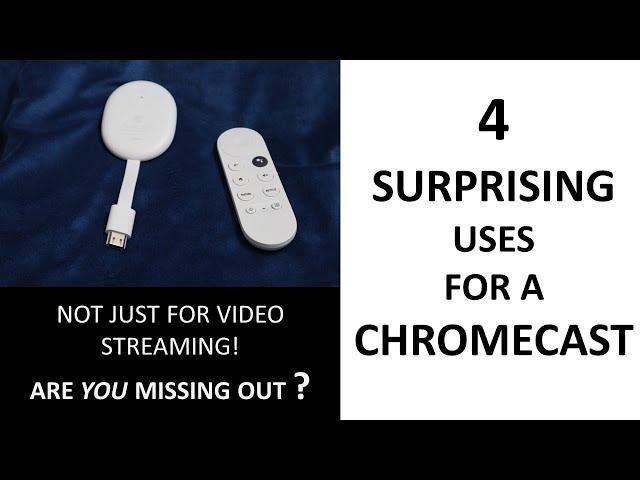 4 Fun and Useful Things You Can do With a Chromecast. Are You Missing Out?