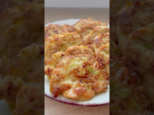 Быстро, просто, вкусно! Рубленые куриные котлеты с кабачками.Chicken meatballs with zucchini.