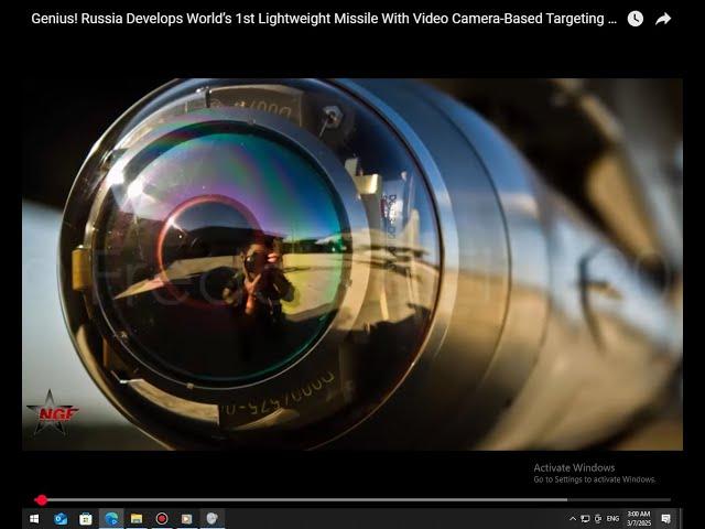 With beautiful eyes Genius! Russia Develops World’s 1st Lightweight Missile  Based Targeting System