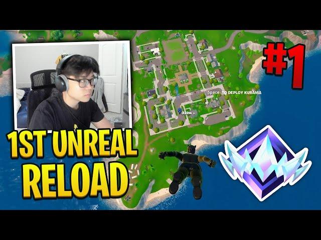 Khanada Road To 1ST Place UNREAL Ranked in Fortnite Reload