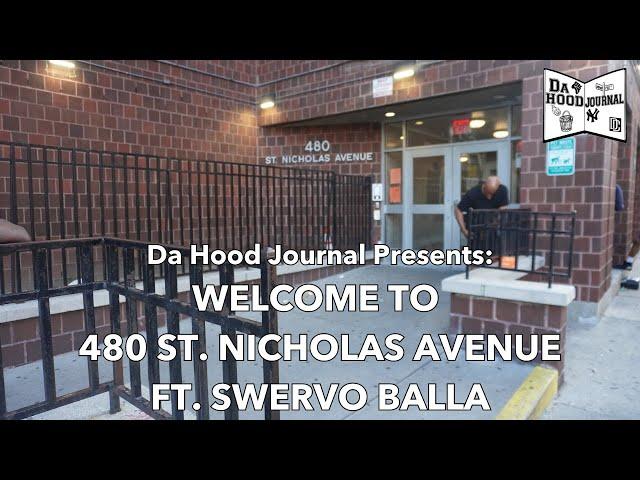 Come W/ Us To 480 ST. NICHOLAS AVE Ft. Upcoming Artist SWERVO BALLA! #dhj #hoodvlog