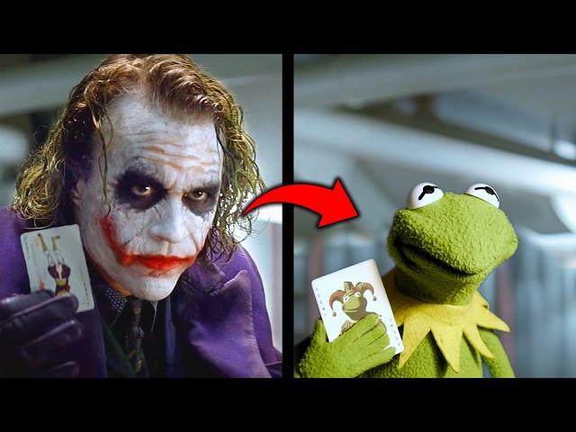 The Dark Knight but Kermit is The Joker (Part 2)