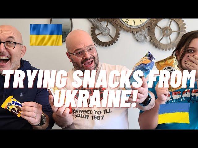 AMERICAN FAMILY TRIES SNACKS FROM UKRAINE !! The Snack Investigation Unit goes to Ukraine !