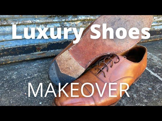 Refurbishing My FIRST Luxury Brand Shoes | My Crockett & Jones Get a Makeover