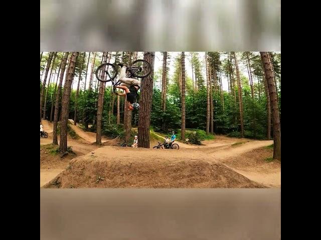 Watch this dude smash a back flip!