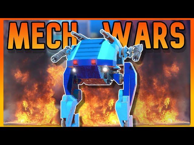 We Had A Free-For-All 'MECH' WAR! And It Was EPIC! | Trailmakers Multiplayer