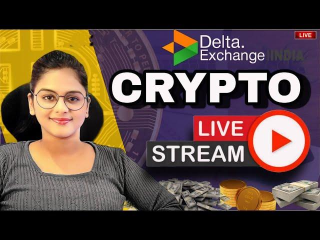 CRYPTO LIVE TRADING || 1 JAN  || @thetradingfemme #crypto #deltacryptolive #livetrading