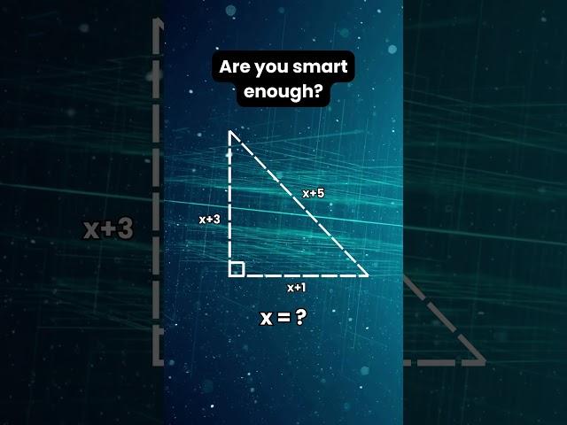 Can you solve this maths question? || Leave your answers in the comments! #geometry #iqtest #maths