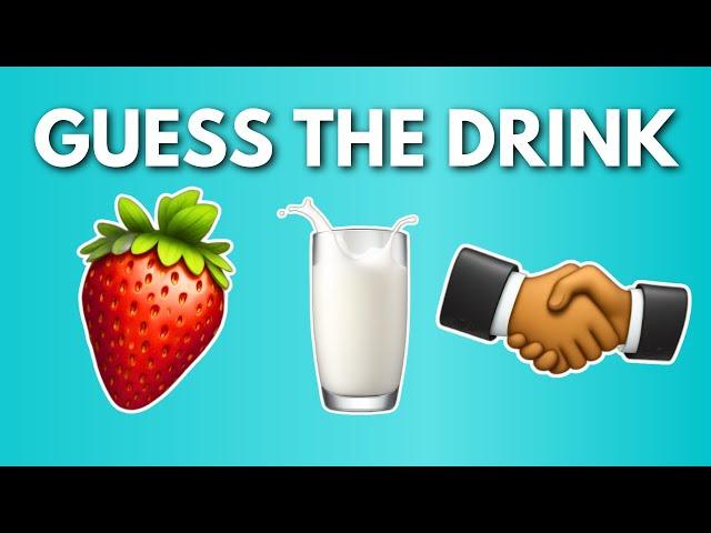 Guess the Drink by Emoji | Quiz Monster