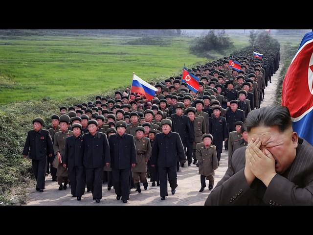 1 MINUTE AGO! North Korean Reinforcement Elite Convoy Stopped and Burned by Ukrainian Guided Missile