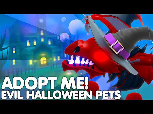 *NEW* HALLOWEEN EVIL PETS LEAKS!ADOPT ME NEW EVIL DRAGON... (ALL INFO) HUGE EVENT ROBLOX