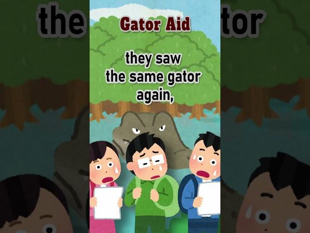 Gator Aid | Pun in 28 Seconds #joke #pun #giveityourbestshort