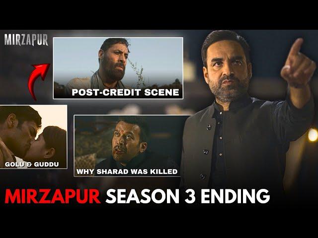 MIRZAPUR Season 3 Ending & Post Credit Scene Explained