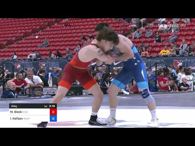 60 kg Final   Max Black, New York Athletic Club vs Ildar Hafizov, Army WCAP 1ddd