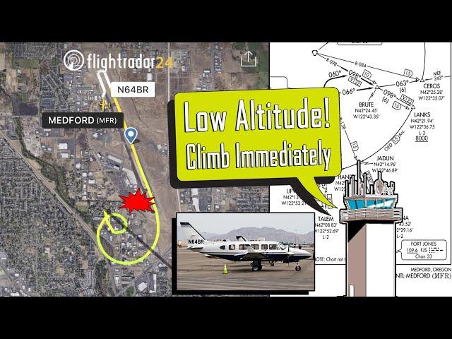 Piper PA-31 Navajo suffers Fatal Crash at Medford, OR in Poor Weather