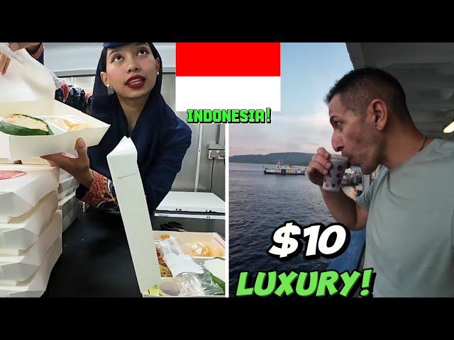 *SHOCKING* $10 luxury train from Bali to Java (Surabaya, Indonesia)