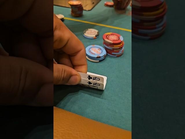 Dealer gave my side pot to the main pot winner  #poker #casino #pokerplayer #dealer #pokerface