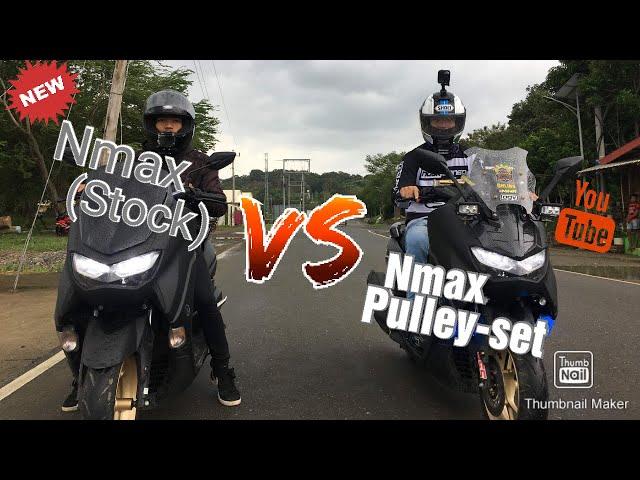 Nmax V2 STOCK vs Nmax V2 PULLEY-SET l with Idol NGOKZONED