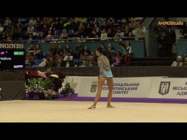 DMITRIEVA Daria (RUS) Ball - 2012 World Cup Kiev "Deriugina Cup" 2012-03-18 - HD1080 ДМИТРИЕВА Дарья