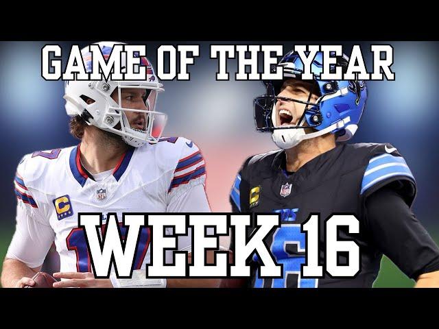 I Pray this is a Super Bowl Rematch | Bills vs Lions Week 16