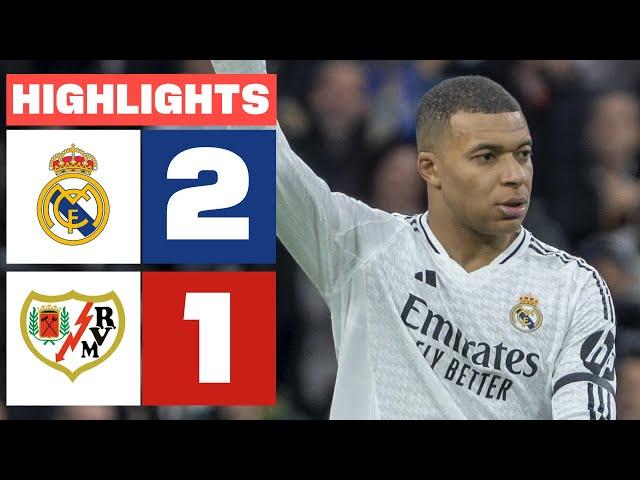 REAL MADRID 2 - 1 RAYO VALLECANO I HIGHLIGHTS LALIGA EA SPORTS