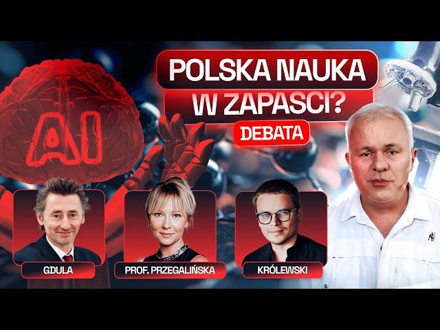 DEBATA O SZTUCZNEJ INTELIGENCJI: MAZUREK, KRÓLEWSKI, GDULA, PROF. PRZEGALIŃSKA