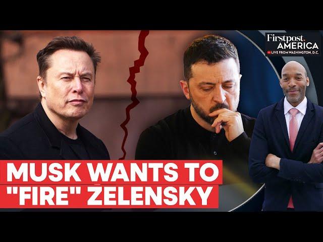 Musk Brands Zelensky "Evil", Pitches for "Amnesty in a Neutral Country" | Firstpost America | N18G