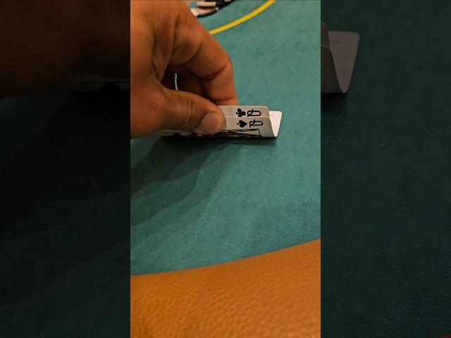Pocket Queens vs Pocket Aces #poker #pokerhand #pokerstars #wsop #pokerface