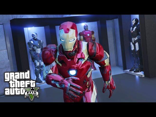 GTA 5 Mods - IRON MAN/TONY STARK'S MANSION MOD!! GTA 5 Iron Man Mod Gameplay! (GTA 5 Mods Gameplay)