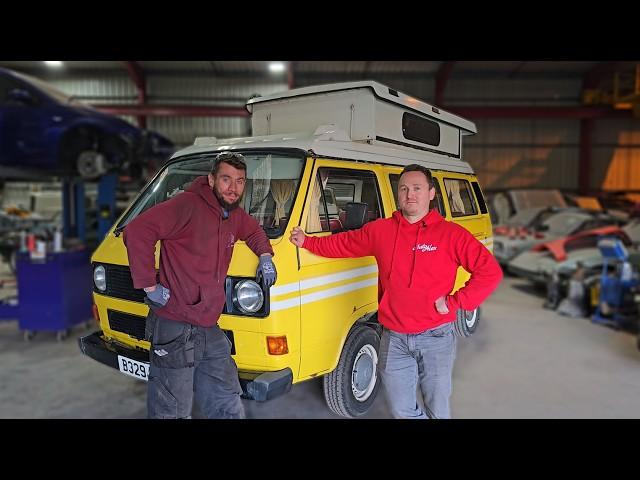 Restoring Auto Alex's Classic T25 VW Camper - Rusty Betty EP1
