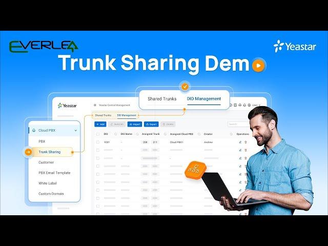 [Demo] Trunk Sharing | Yeastar Central Management (YCM) New Update