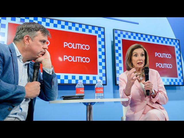 Full interview with Rep. Nancy Pelosi at DNC | Politico