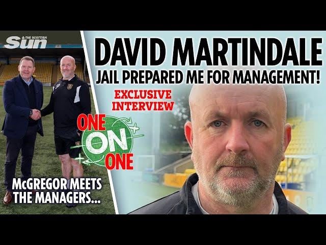 Livingston boss David Martindale's candid REVEAL on how jail prepared him for management