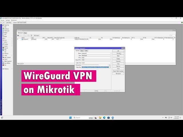 So konfigurieren Sie WireGuard VPN auf dem Mikrotik-Router