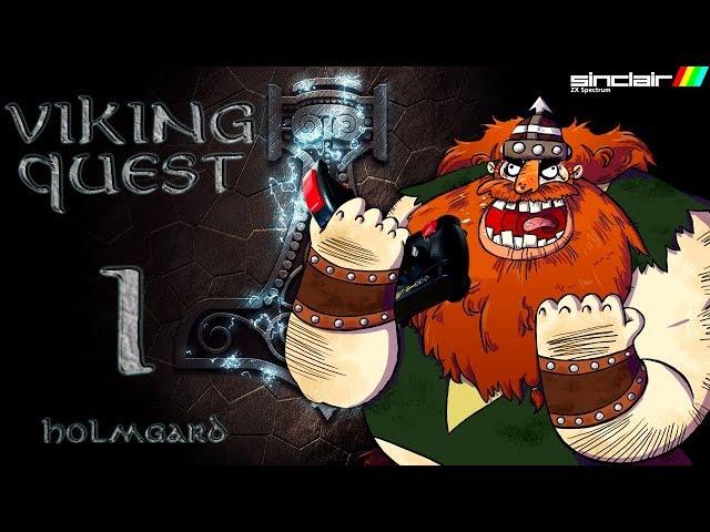 Видеопрохождение Viking Quest I: Holmgard на ZX Spectrum