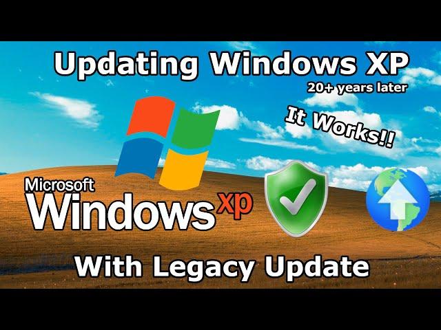 Updating Windows XP With Legacy Update!!