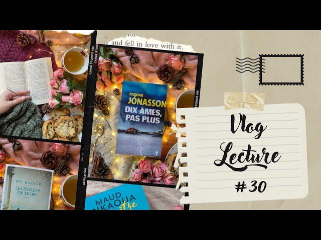 VLOG LECTURE #30  - Book Haul et le nouveau livre de Ragnar Jonasson !!