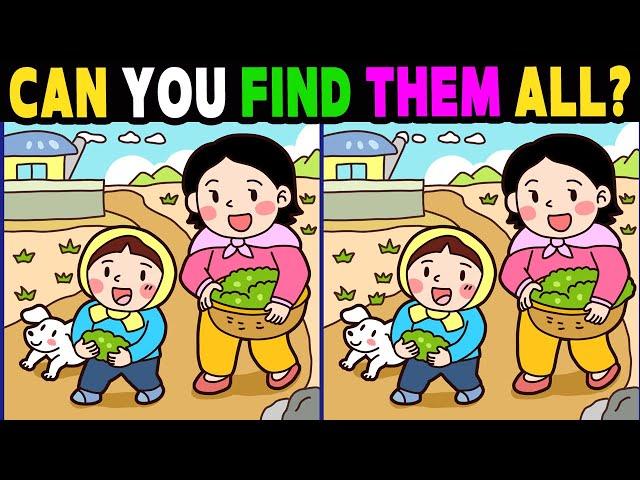 Spot The Difference: Only Genius Find Differences! Find 3 Differences! 【Normal】 #969