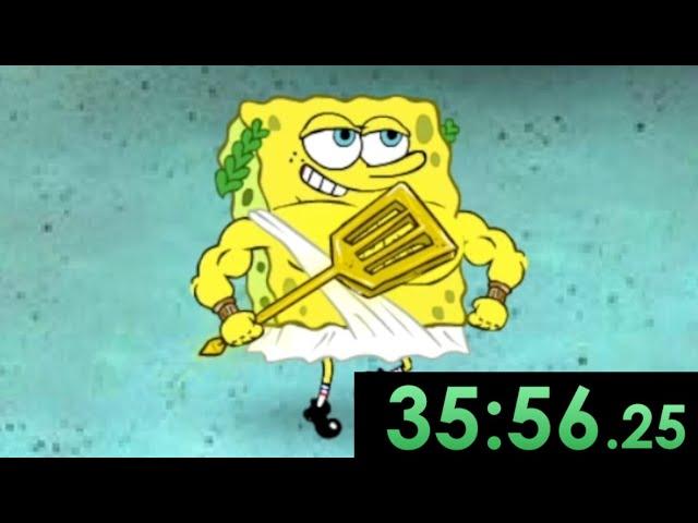 I tried speedrunning SpongeBob flash games