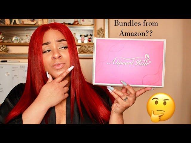 Bundles and a Frontal from AMAZON????| Alipearl Hair