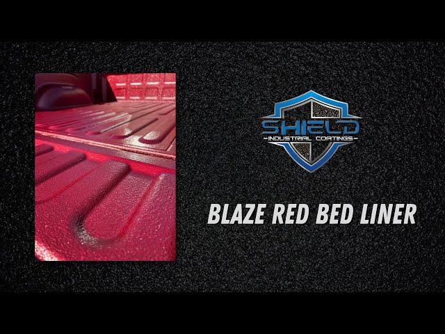 Blaze Red Bed Liner