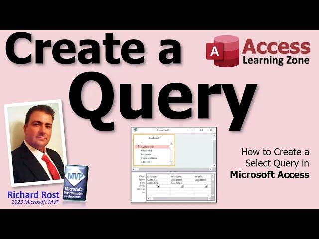 Creating a Query in Microsoft Access