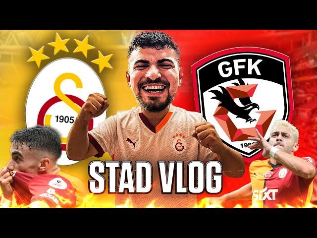 KADIKÖY’E LİDER GİDİYORUZ ! MÜTHİŞ ATMOSFER | Galatasaray 3-1 Gaziantep FK Stad Vlog